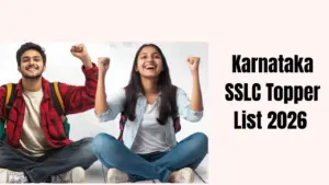 Karnataka SSLC Topper List 2026