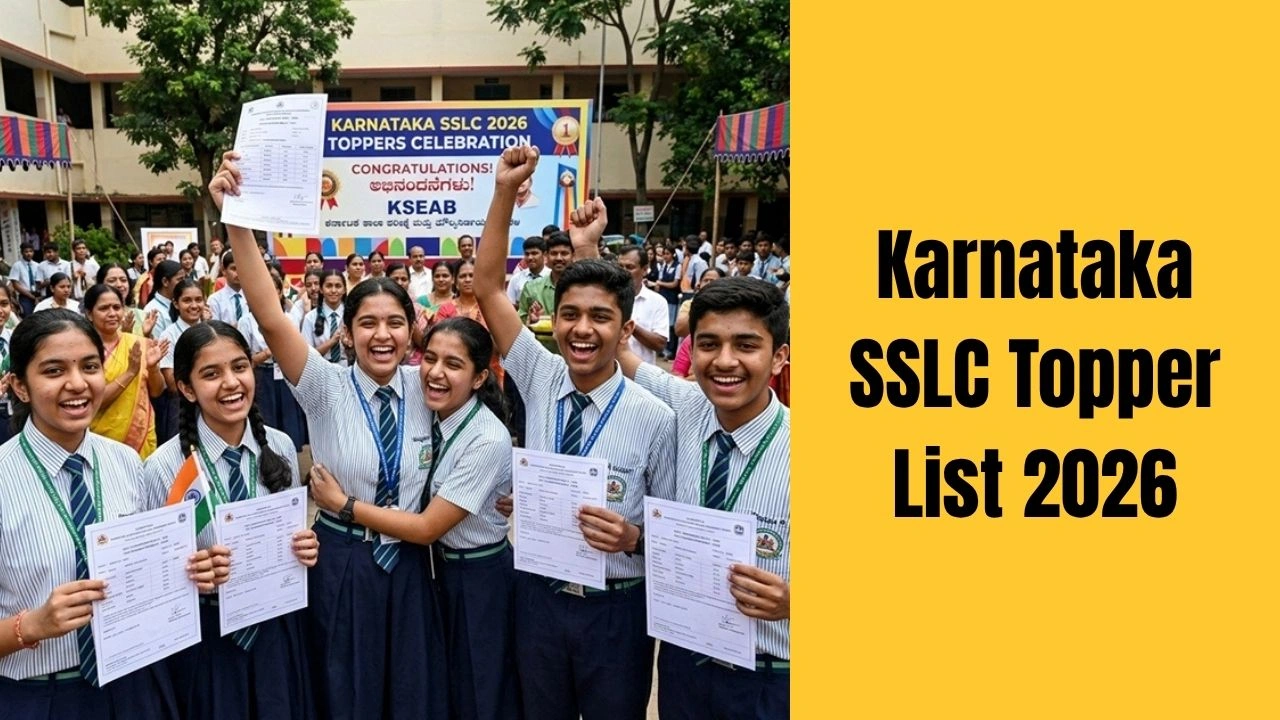 Karnataka SSLC Topper List 2026